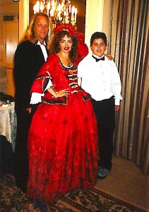 Vanina Aronica et Mark Spiro - Bal Vénitien - Beverly Hills