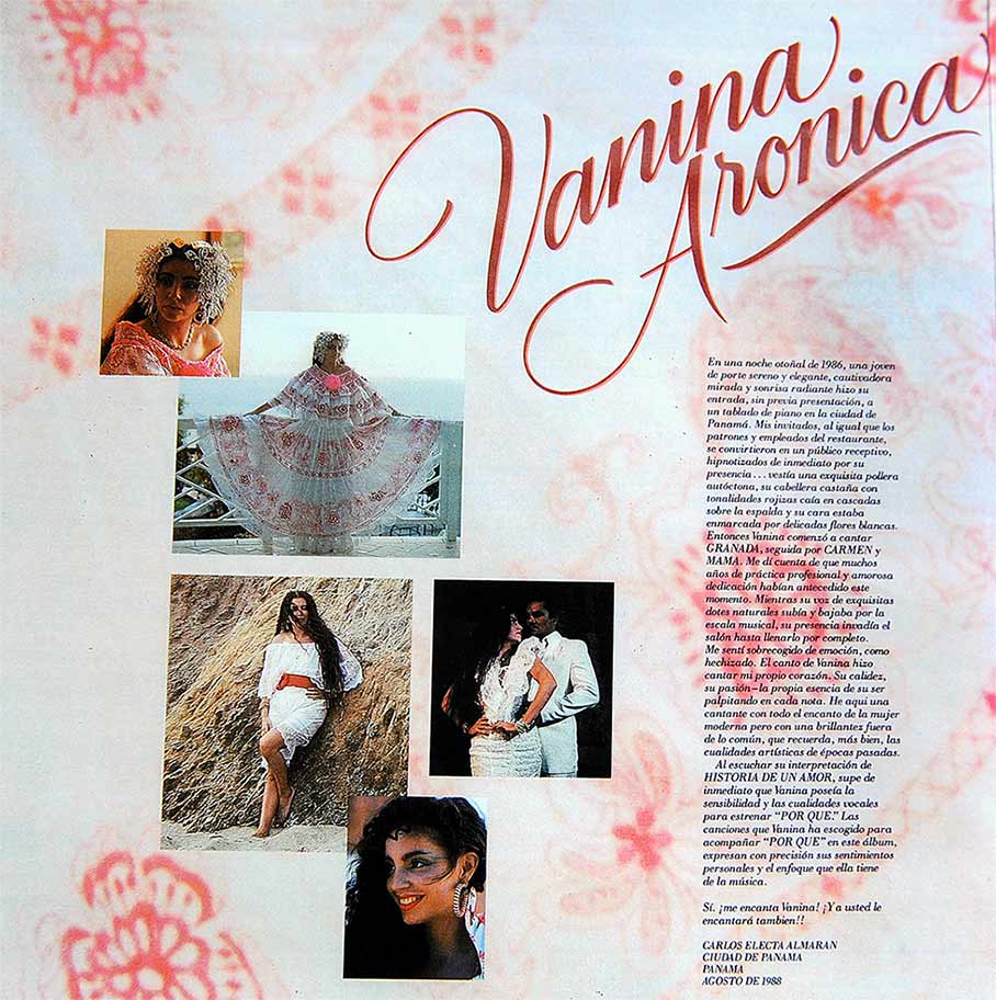 Vanina Aronica - AlbumThe Sound of Time, inside p2 – Los Angeles