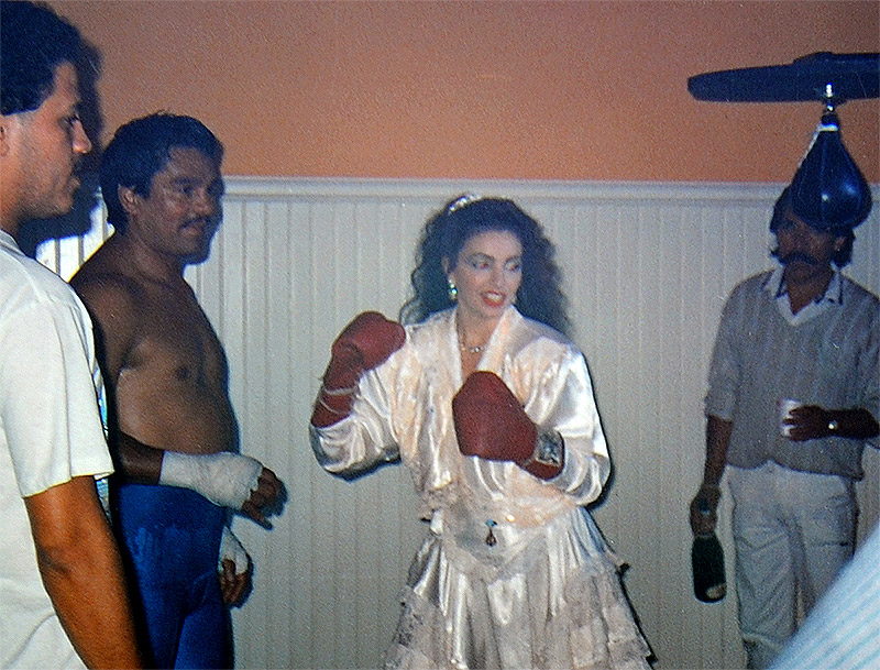 Vanina Aronica & Roberto Duran - Shooting of Por Que's Video p2- Los Angeles